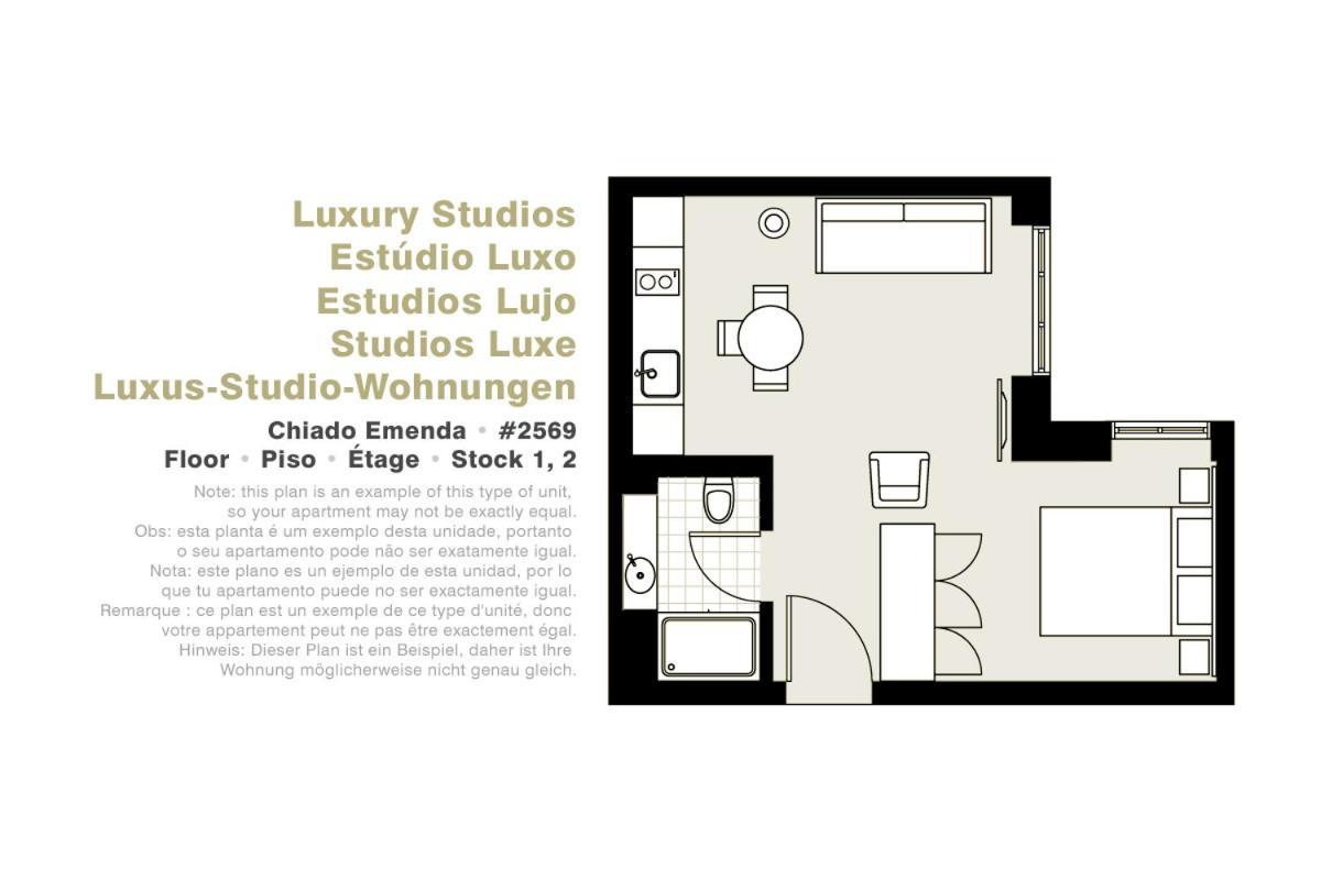Lisbon Serviced Apartments - Chiado Emenda Buitenkant foto