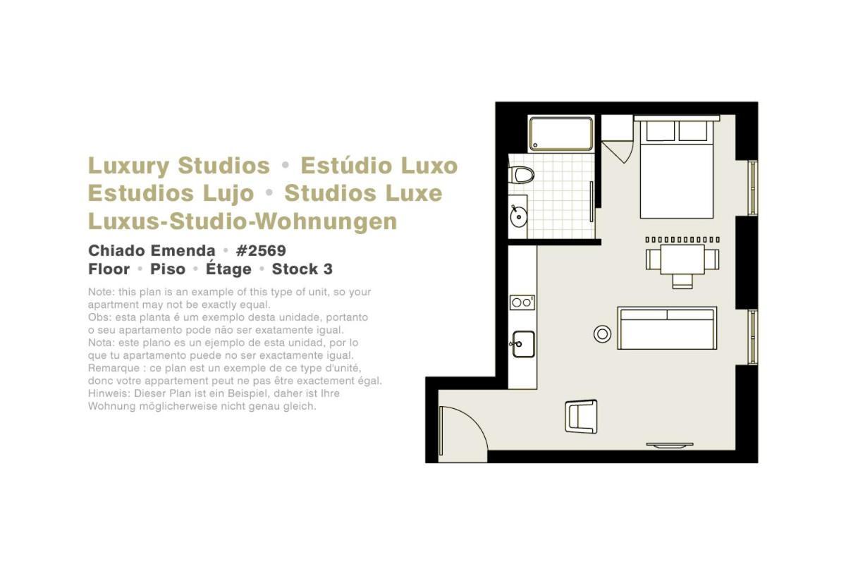 Lisbon Serviced Apartments - Chiado Emenda Buitenkant foto