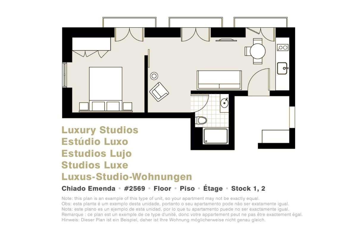 Lisbon Serviced Apartments - Chiado Emenda Buitenkant foto